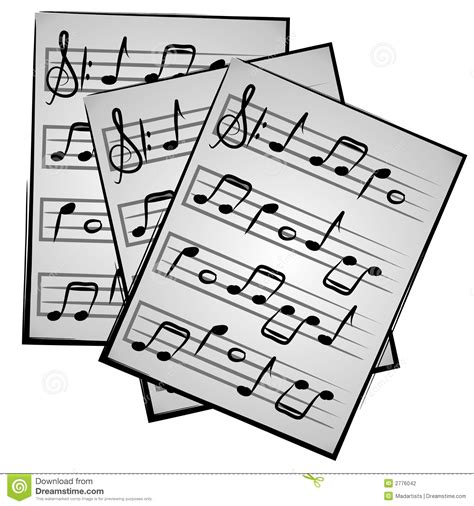 Sheet Music Clipart 625px Image 3