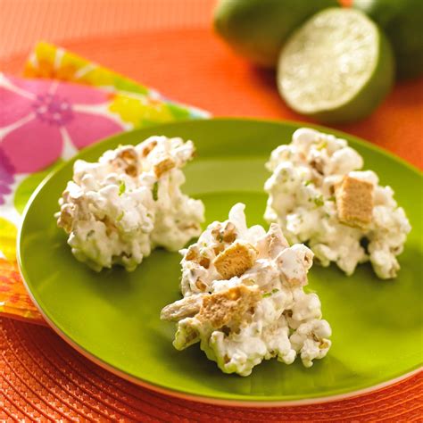 I love this dessert, as it is so simple to create, it uses ingredients you can find in any grocery store, it's dairy free, and nut free. Key Lime Pie Popcorn Clusters Recipe (Dairy-Free Version ...