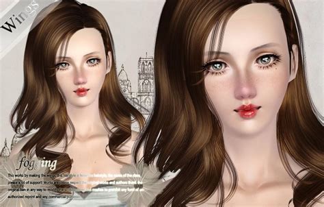 Newsea`s Wishing Tree Hairstyle Retextured By Lotus Sims 3 Hairs
