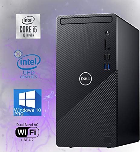 Dell Inspiron 3880 Desktop Computer 10th Gen Intel Core I5 10400 Upto