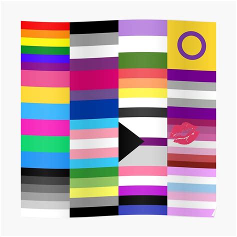 2.8k watchers619.2k page views8.4k deviations. "LGBT Pride Flags Collage" Poster by ScottyKat | Redbubble