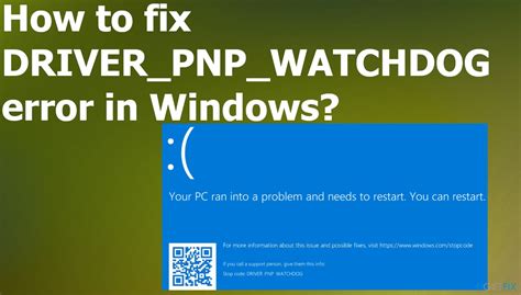How To Fix Driverpnpwatchdog Error In Windows