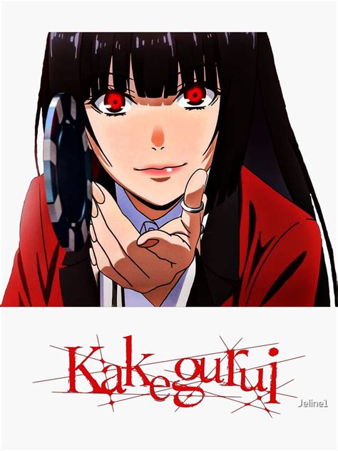 Yumeko Jabami Kakegurui Sticker For Sale By Jeline1 Redbubble