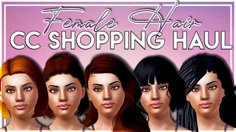 200 Female Hairs ️ The Sims 3 Cc Shopping Haul Links I Deleted