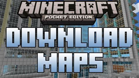 How To Download Mcpe Maps Youtube