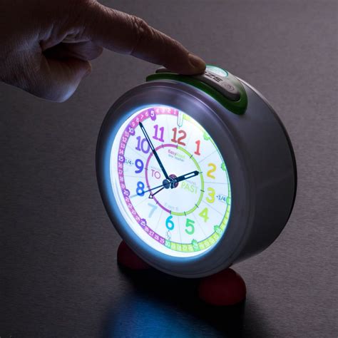 Easyread Time Teacher Alarm Clock Rainbow Face Sensory