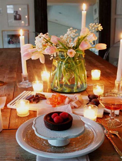 Valentines Table For Two Romantic Setting Hallstrom Home