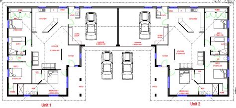 Dual occupancy home designs allow the owner to live in one house and sell the. Duplex Design Australian Dual Living