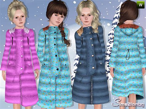 The Sims Resource 294 Child Coat