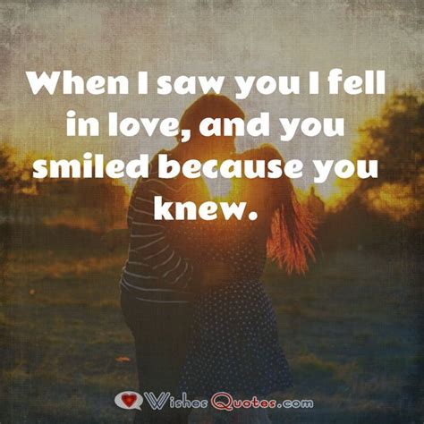 75 beautiful short love quotes. 30 Falling in Love at First Sight Quotes and Messages By LoveWishesQuotes | Unique love quotes ...