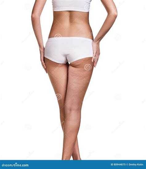 Female Body Before And After Cellulite Buttocks Stock Image Image Of Medicine Improvement