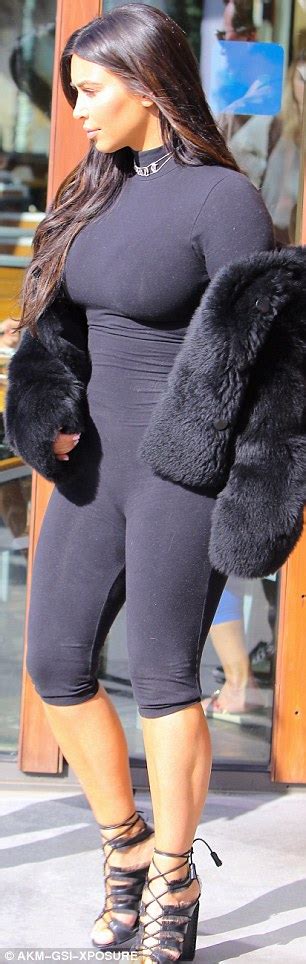 Kim Kardashian Wears A Bodysuit To Shoot Keeping Up With The