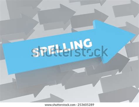 Spelling Stock Illustration 253605289 Shutterstock