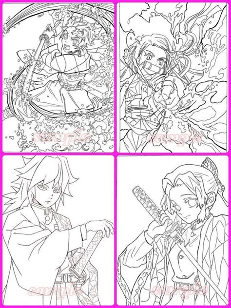 demonslayer3dfansmaniac3: Demon Slayer Pictures To Color / Demon Slayer