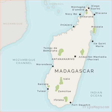 Map Of Madagascar Where Is Madagascar Madagascar Map English