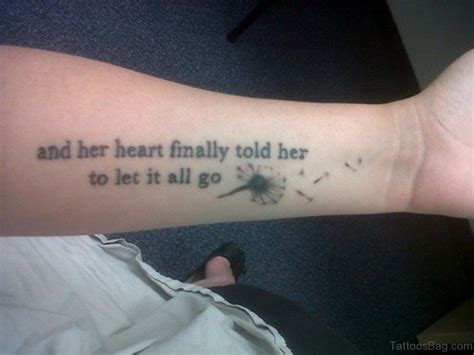 Symbols like the semicolon or the flag of your country on your wrist tattoo let all who see it's a glimpse into what's important to you and what you represent. 41 Pleasant Quote Tattoos On Wrist