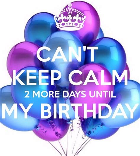 One More Day Till My Birthday Quotes Shortquotescc