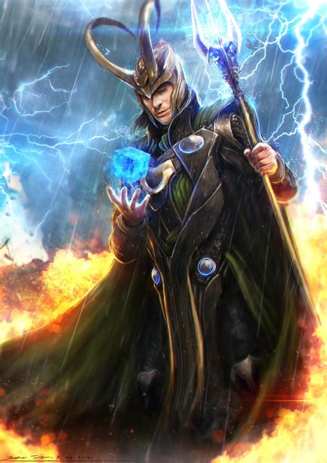 Loki Avengers By Johnsonting On Deviantart