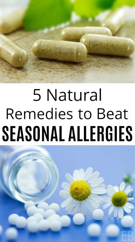5 Natural Remedies To Beat Seasonal Allergies Seasonal Allergies