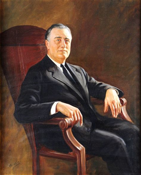 Fdr Franklin Delano Roosevelt Portrait 8 X 10 Reproduction Image Etsy