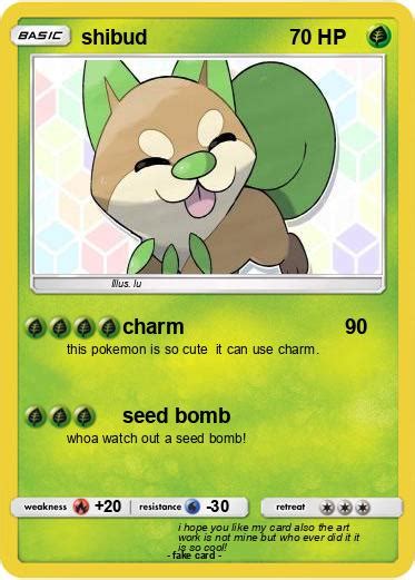 Pokémon Shibud 1 1 Charm My Pokemon Card
