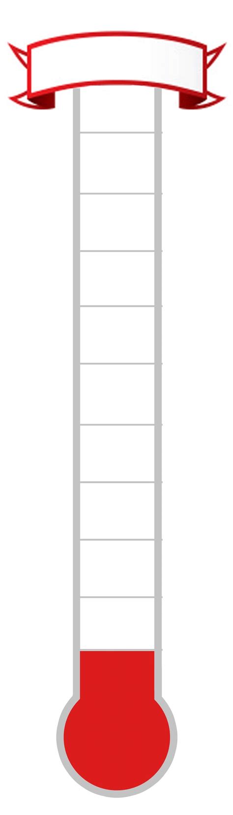 If you need a spreadsheet to keep track of all your incoming donations and received charity contributions, then you can use this free donation tracker or fundraising event tracker spreadsheet. Printable Fundraising Thermometer | Blank Thermometer ...