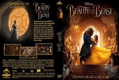 Beauty And The Beast 2017 Dvd Custom Cover Beauty And The Beast