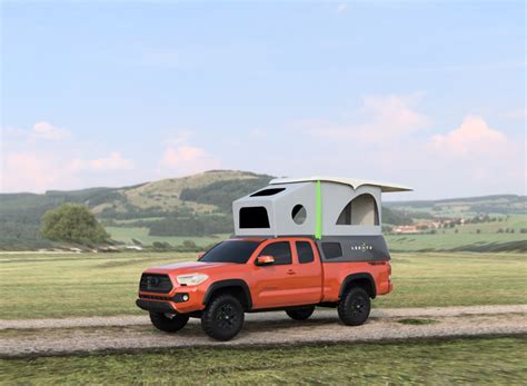 Leentu Ultra Lightweight Pop Up Camper Features Aerodynamic Design