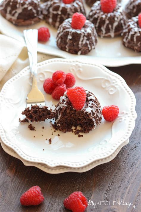 The novice chef » recipes » desserts » bundt cake » mini pumpkin bundt cakes. Mini Chocolate Bundt Cakes - My Kitchen Craze