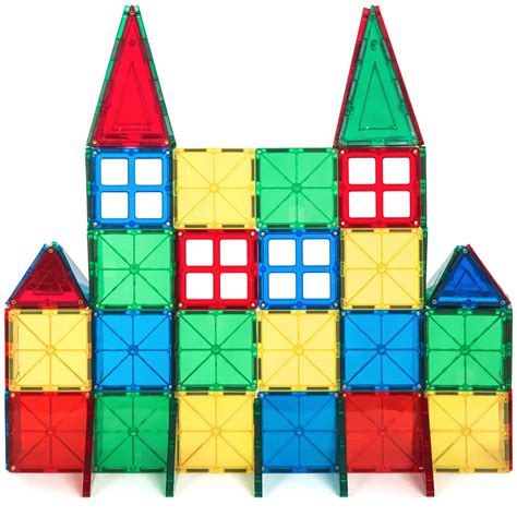 Deal Alert 32 Piece Multi Colors Magnetic Blocks Tiles 2794 Hip