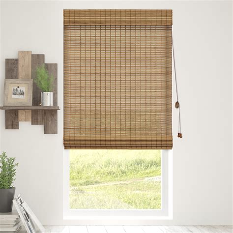 Chicology Woven Bamboo Roman Shades