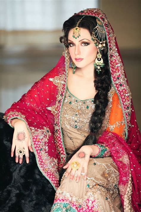 Simple Wedding Dresses For Girls Pakistani Embroidered Peplum