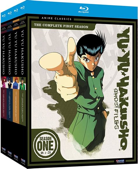 Yu Yu Hakusho Complete Series Seasons 123 And 4 Ep 1 112 Anime Blu Ray