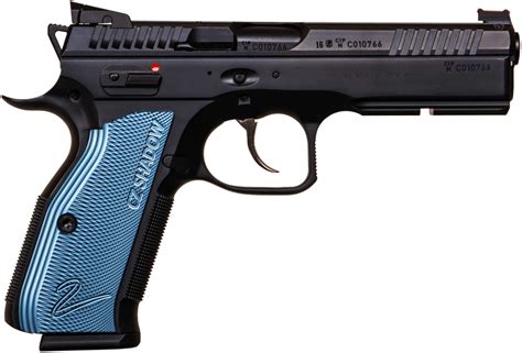 Cz Shadow 2 Black And Blue 9mm Pistol 91257 17 Rounds 11224403