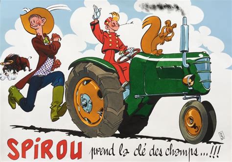 Severin Al Dessin Original En Couleur Spirou Prend La Catawiki