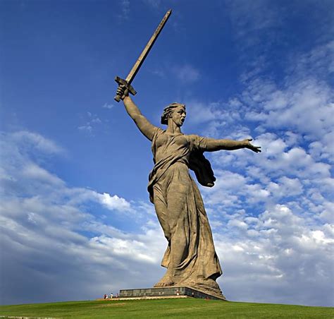 The Motherland Calls V Volgograd