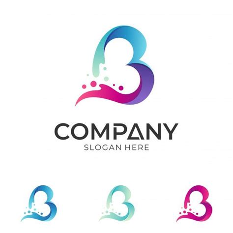 Come tomorrow i'll be far away. Letra B E Logotipo Da Onda in 2020 | B letter logo ...