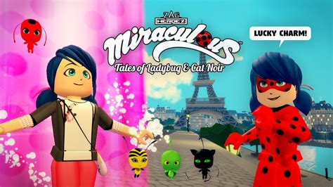 New Miraculous Ladybug Rp Game 🐞 Touring All Locations And More