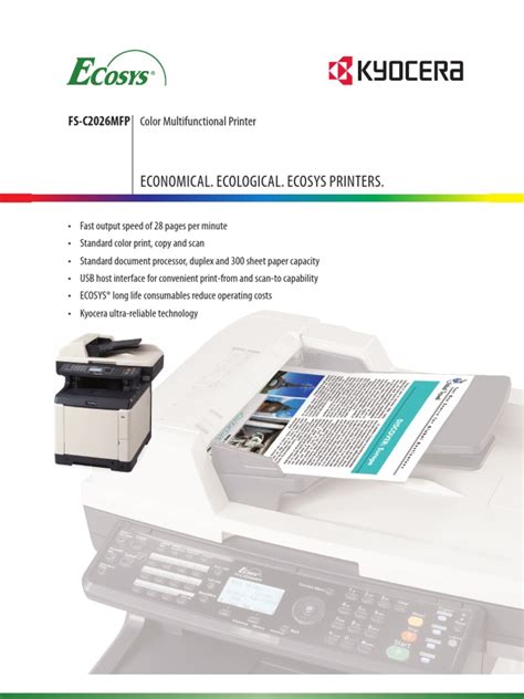 Photo one printer, one printer y5h67a hugotech. KYOCERA 2026 SCANNER DRIVER DOWNLOAD