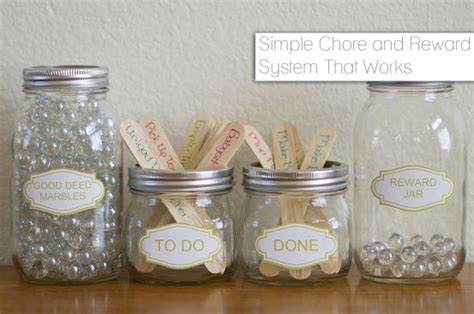 Simple Chore And Reward System As Children Complete