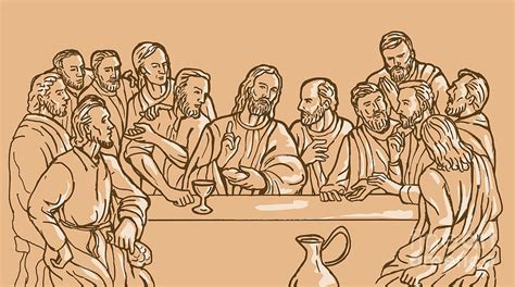 Last Supper Of Jesus Christ Digital Art By Aloysius Patrimonio Pixels Merch