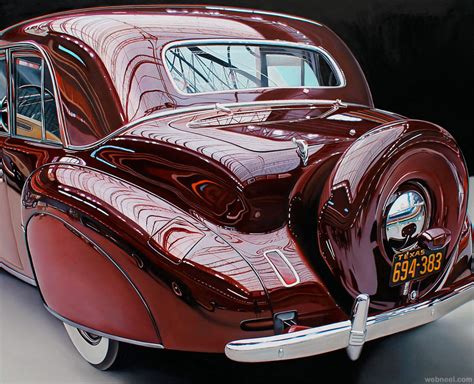 Realistic Car Painting By Cheryl Kelley 4 Preview