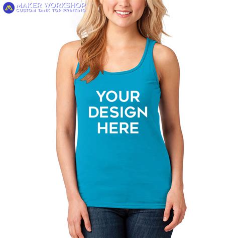 Customized Womens Tank Top Printing Personalized Tank Top Print