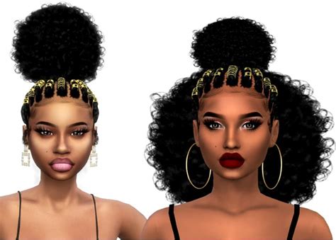 Alicia Hair By Xxblacksims Sims 4 Cc In 2021 Sims 4