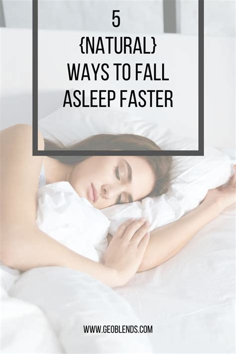 Natural Ways To Fall Asleep Faster Ways To Fall Asleep How To Fall