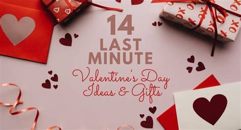 Last Minute Valentines Day Ideas Splinci