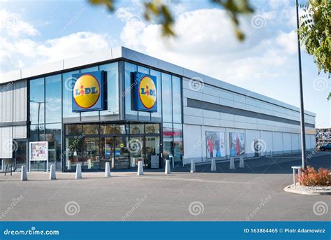 Lidl Supermarket In Poland German Global Discount Editorial Image