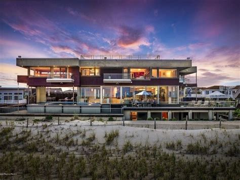 Swanky Jersey Shore Mansion With Glass Walls Is 9m See Inside