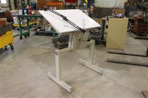 Drafting Table W Vemco Compact Drafting Machine Smith Sales Llc