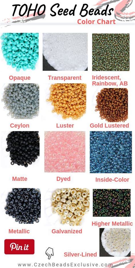 What Is Toho Japanese Seed Beads Size Shape And Color Charts Seed